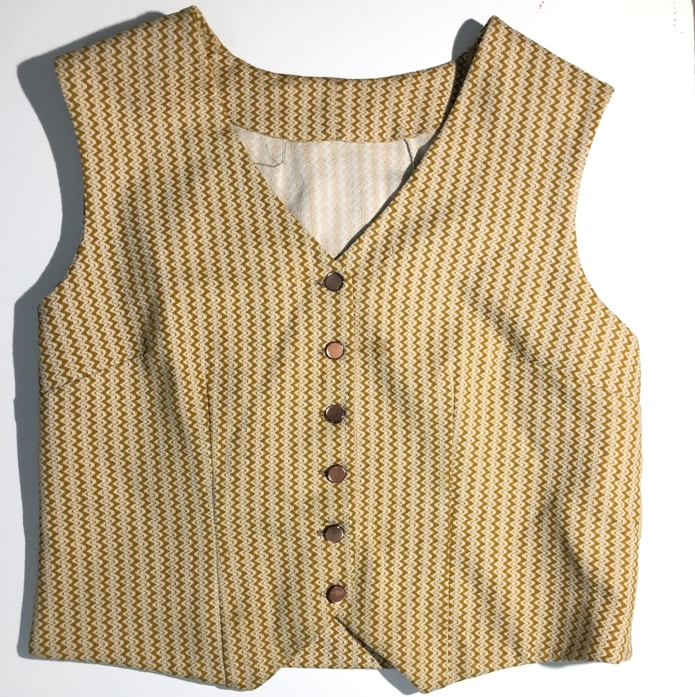 Vintage 1960 circa Vest